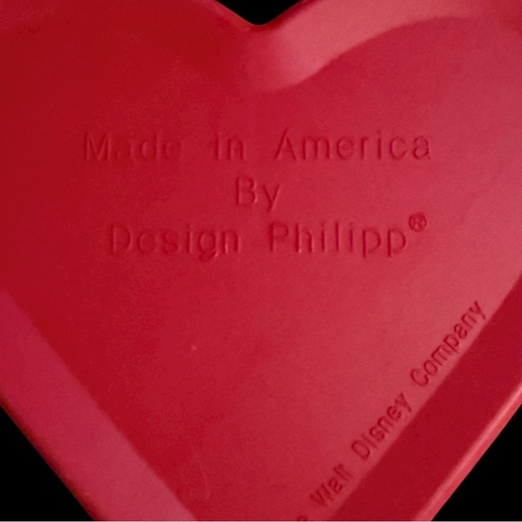 Vintage Disney Heart Shaped Minnie Mouse Box Made in USA - Picture 3 of 6